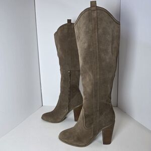 Kenneth Cole Tan Suede Sara Boots